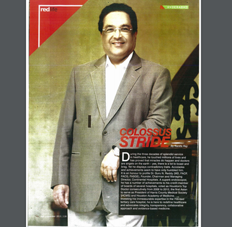 Dr. Guru N. Reddy - Magazine